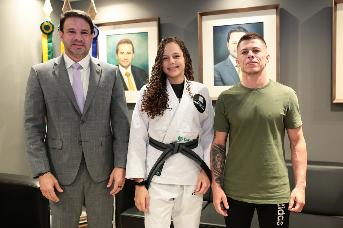 CMFor apoia atleta em Brasileiro de Jiu-Jitsu
