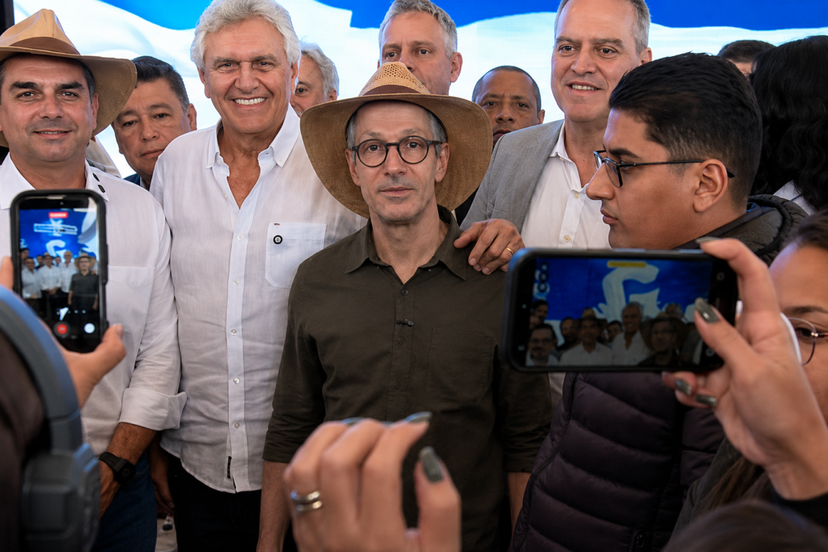 Política: Caiado nega chapa conjunta com Romeu Zema