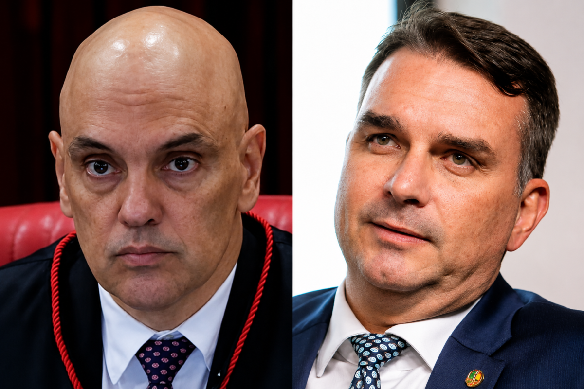 Justiça: Flávio pede suspeição de Moraes no caso Master