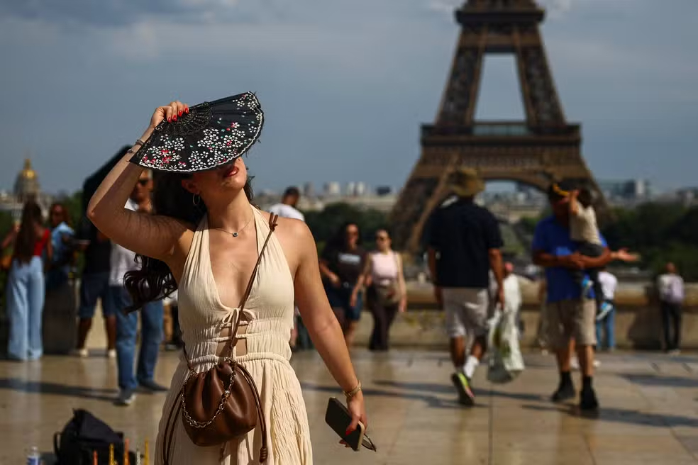Europa registra calor extremo e mais de 1,3 mil mortes