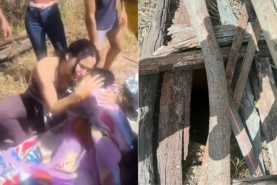 Mulher desaparecida é achada viva em cisterna