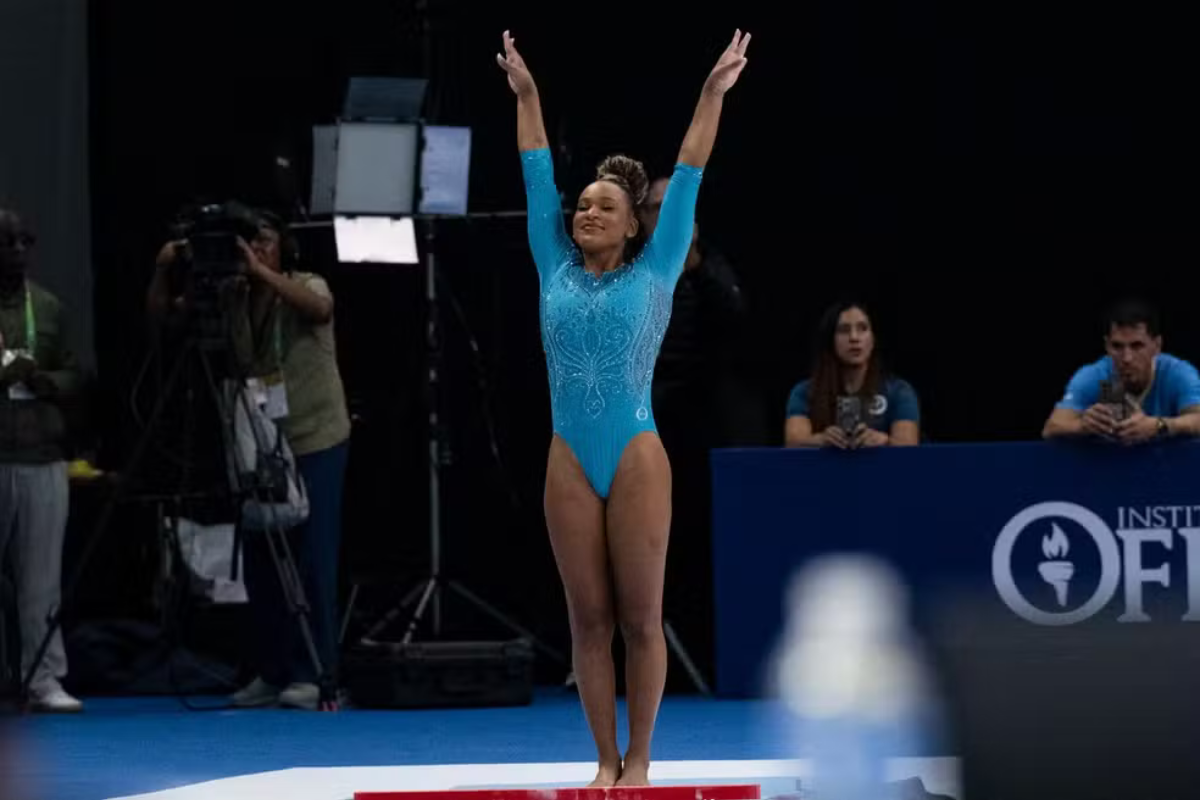 Ginástica: Rebeca é ouro no Pan do Rio