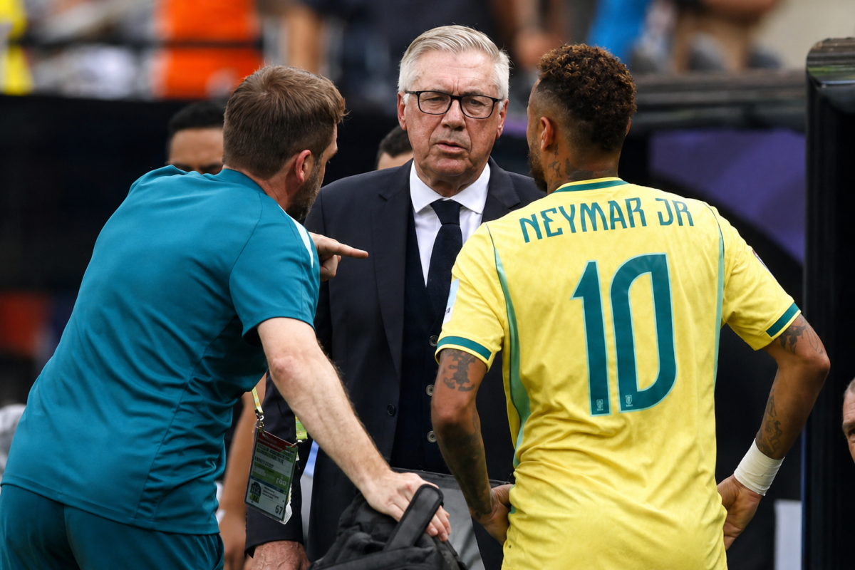 Ancelotti projeta novo ciclo após queda do Brasil