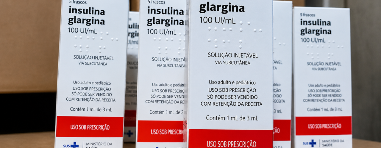 Ceará recebe mais de 20 mil doses de insulina glargina