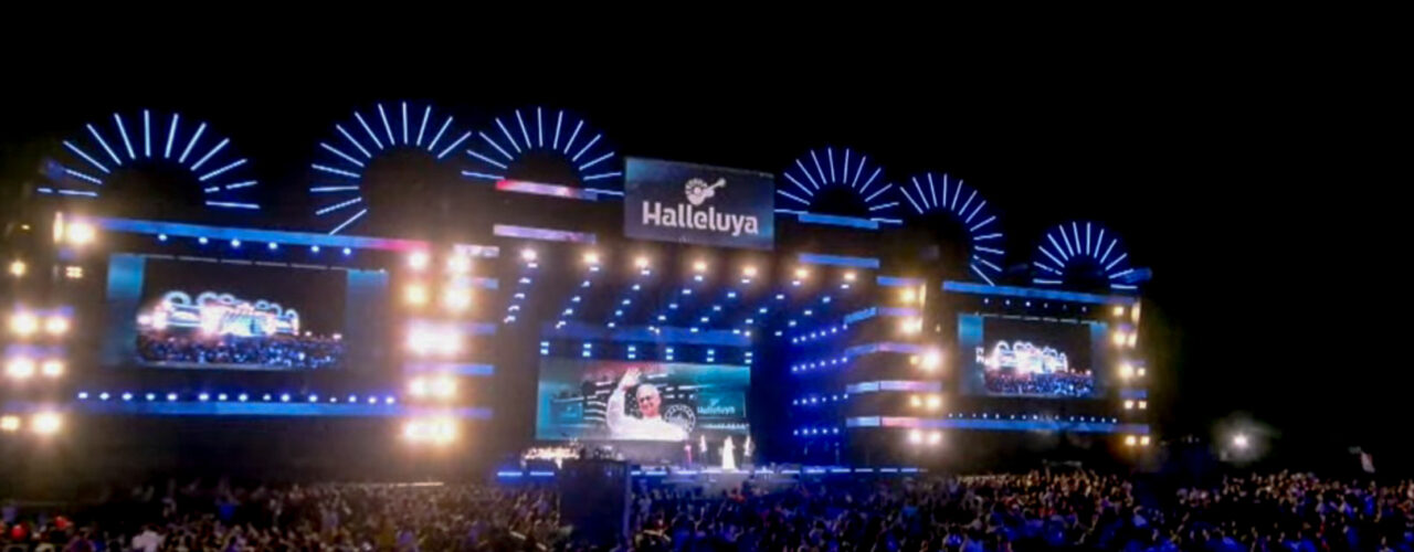 Festival Halleluya reúne mais de 1 milhão de pessoas