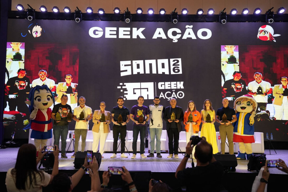 Fundação Sana homenageia parceiros no GeekAção