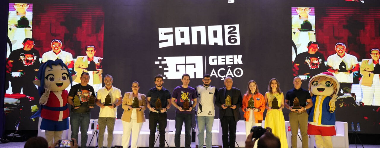 Fundação Sana homenageia parceiros no GeekAção