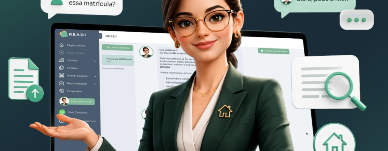 IA gratuita interpreta matrículas de imóveis online