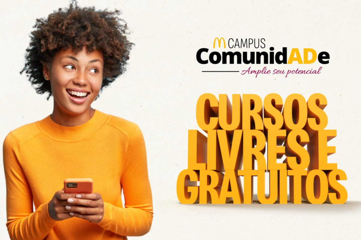 McDonald’s oferece mais de 30 cursos gratuitos
