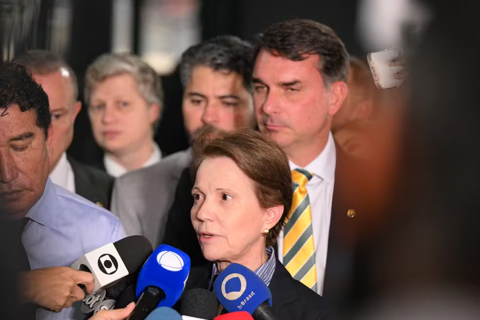 PP mantém neutralidade e Tereza Cristina deixa chapa de Flávio Bolsonaro