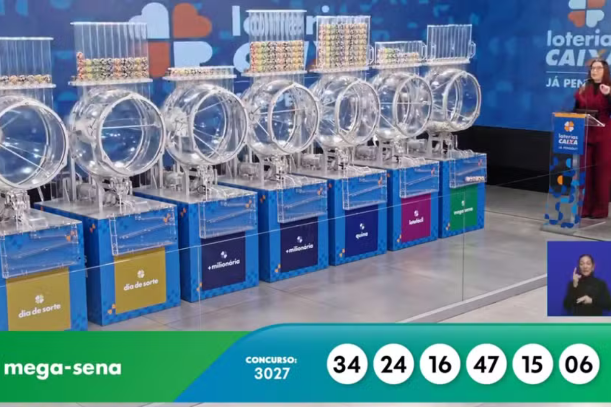 Loterias: Mega-Sena acumula prêmio de R$ 38 milhões
