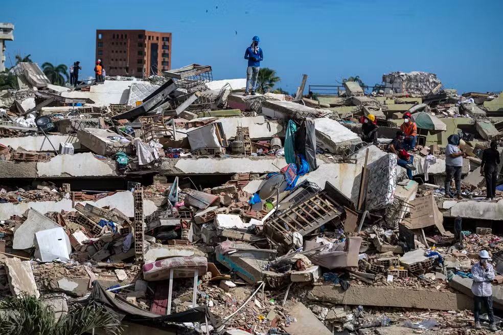 Venezuela supera 2 mil mortos após terremotos
