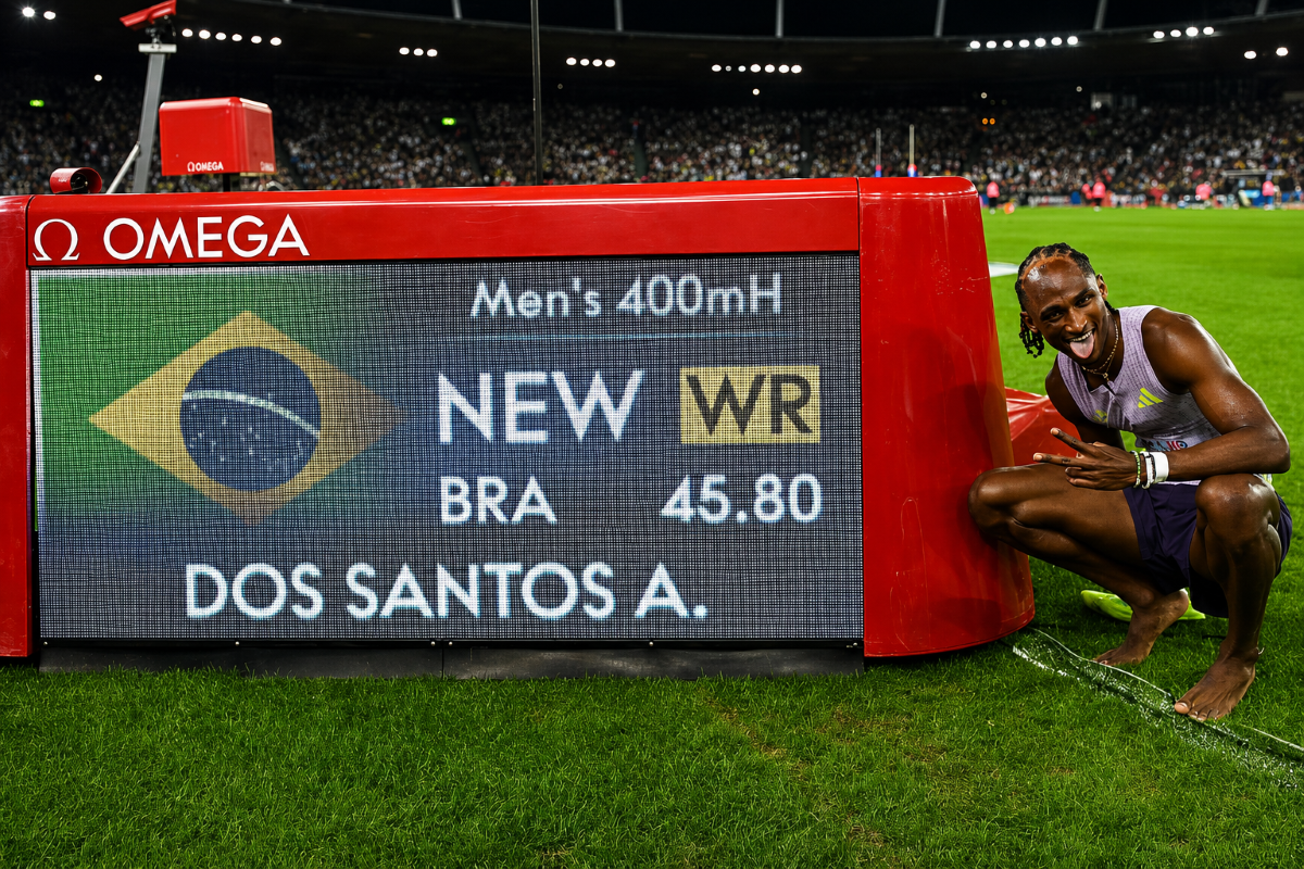 Esporte: Alison bate recorde mundial nos 400m