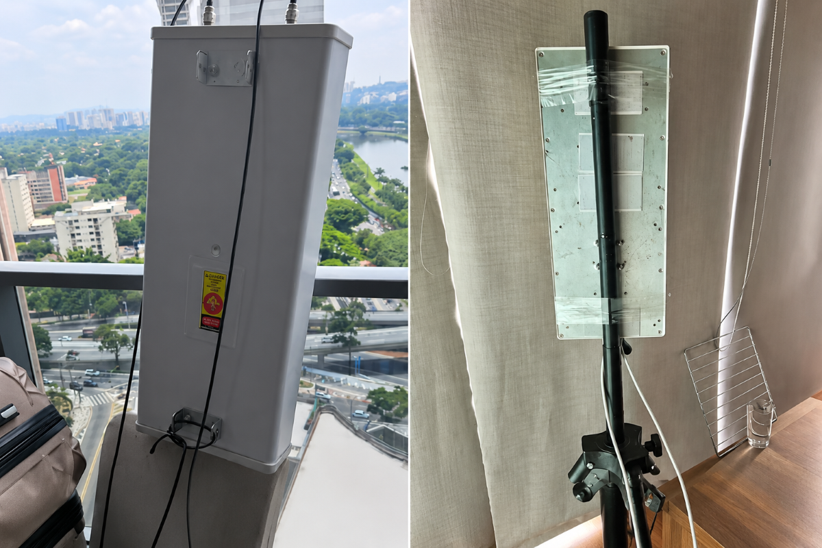 Golpe usa antena falsa para enviar SMS