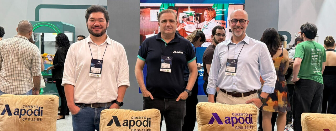 Cimento Apodi destaca inovação na ExpoConstruir 2026