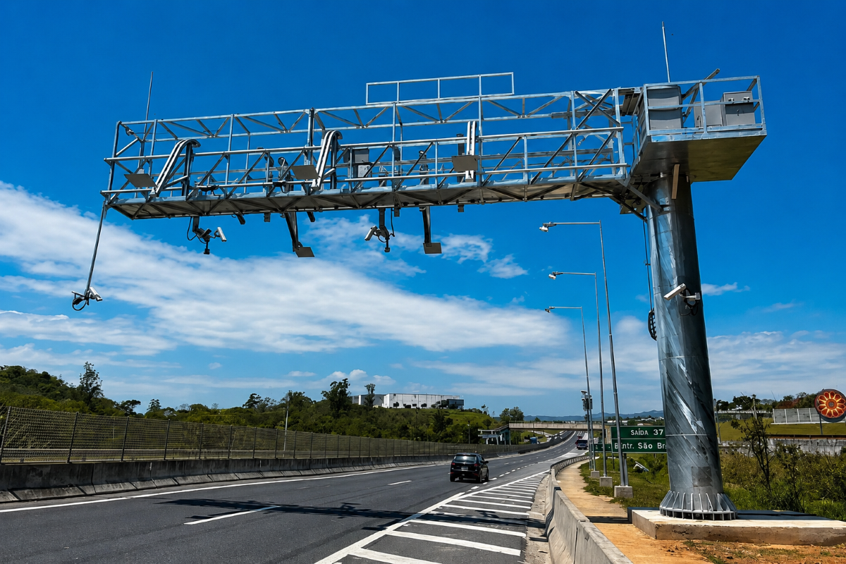 Mobilidade: CNH do Brasil mostra pedágio eletrônico