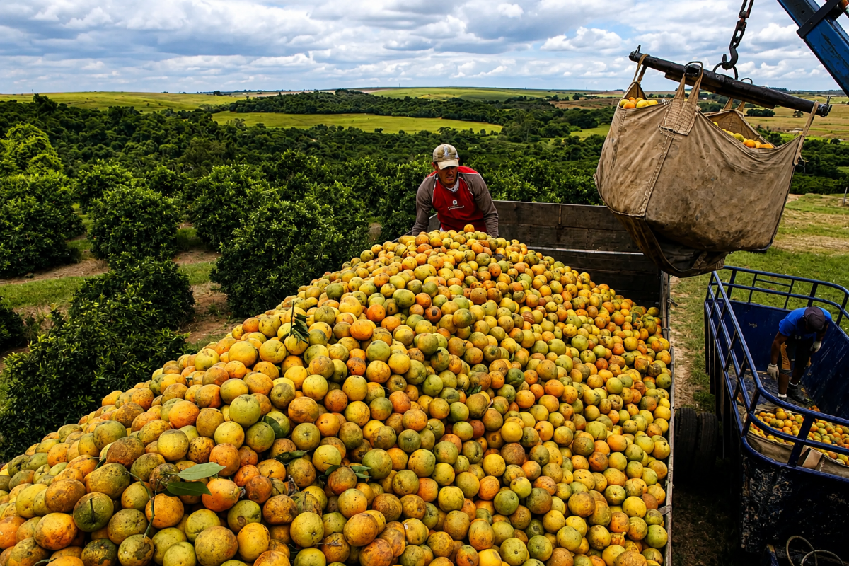 Ambiente: Cascas de laranja regeneram floresta tropical