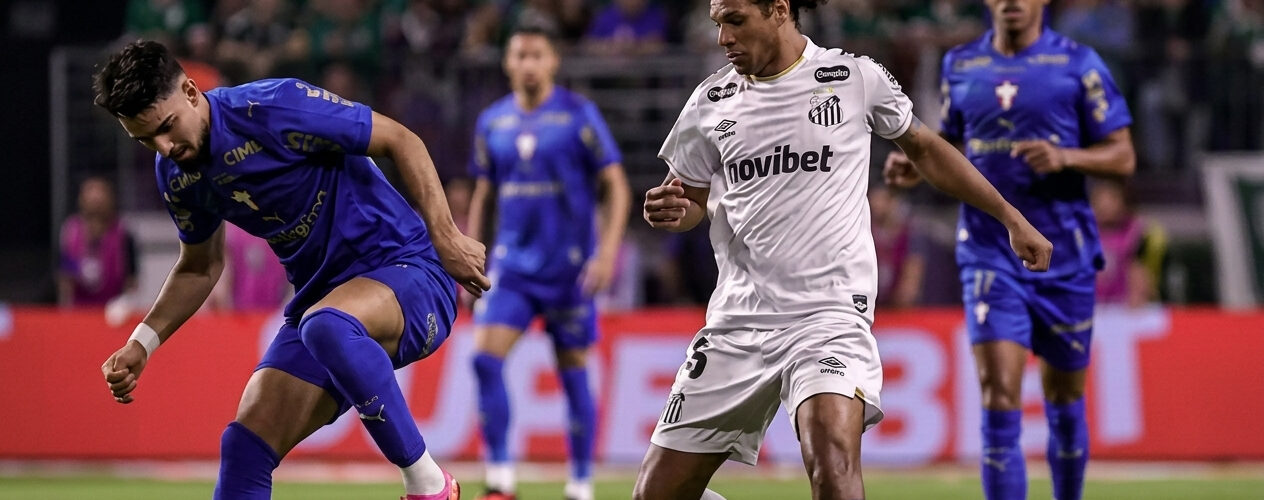 Palmeiras goleia Santos e abre vantagem na Copa do Brasil