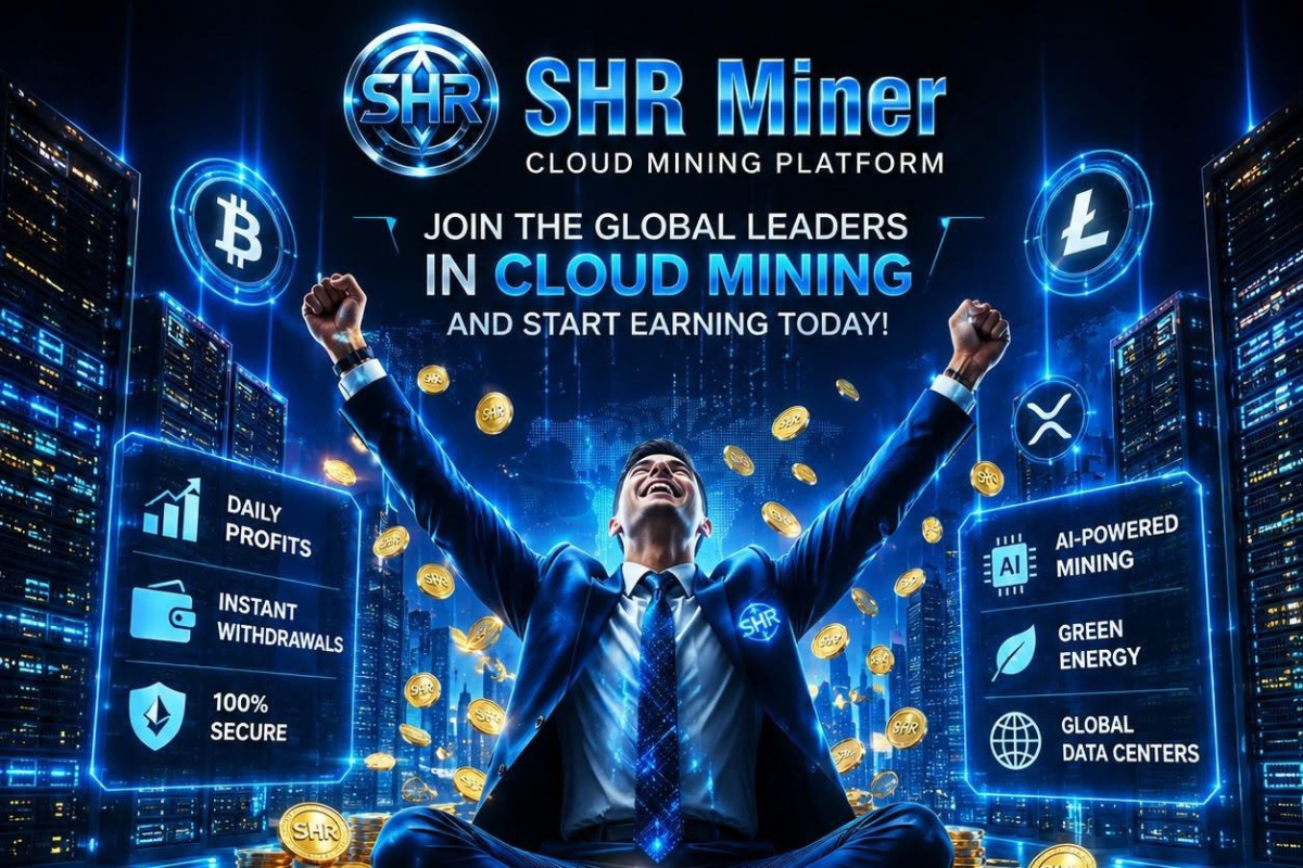 Cripto: SHR Miner lança mineração em nuvem gratuita