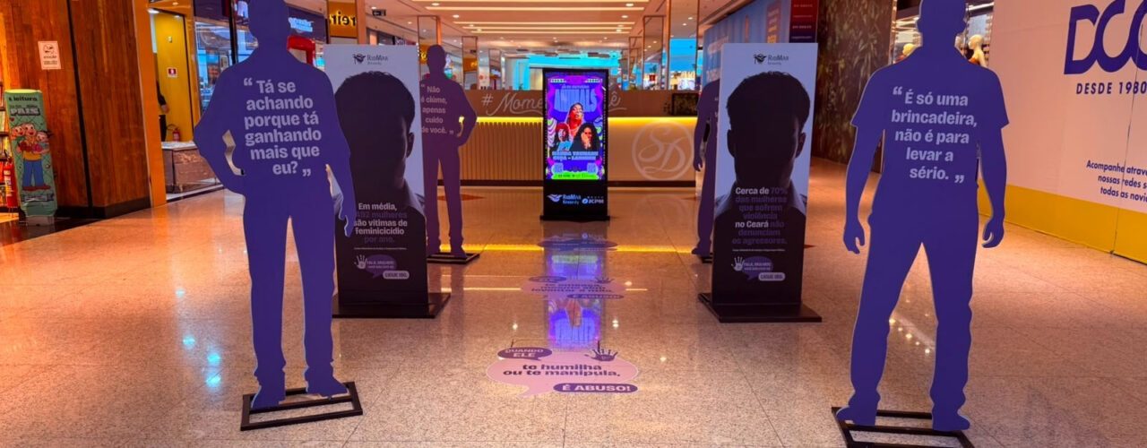 RioMar promove campanha contra violência às mulheres