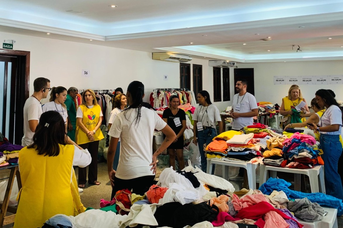 Solidariedade: Bazar beneficia três instituições em Fortaleza