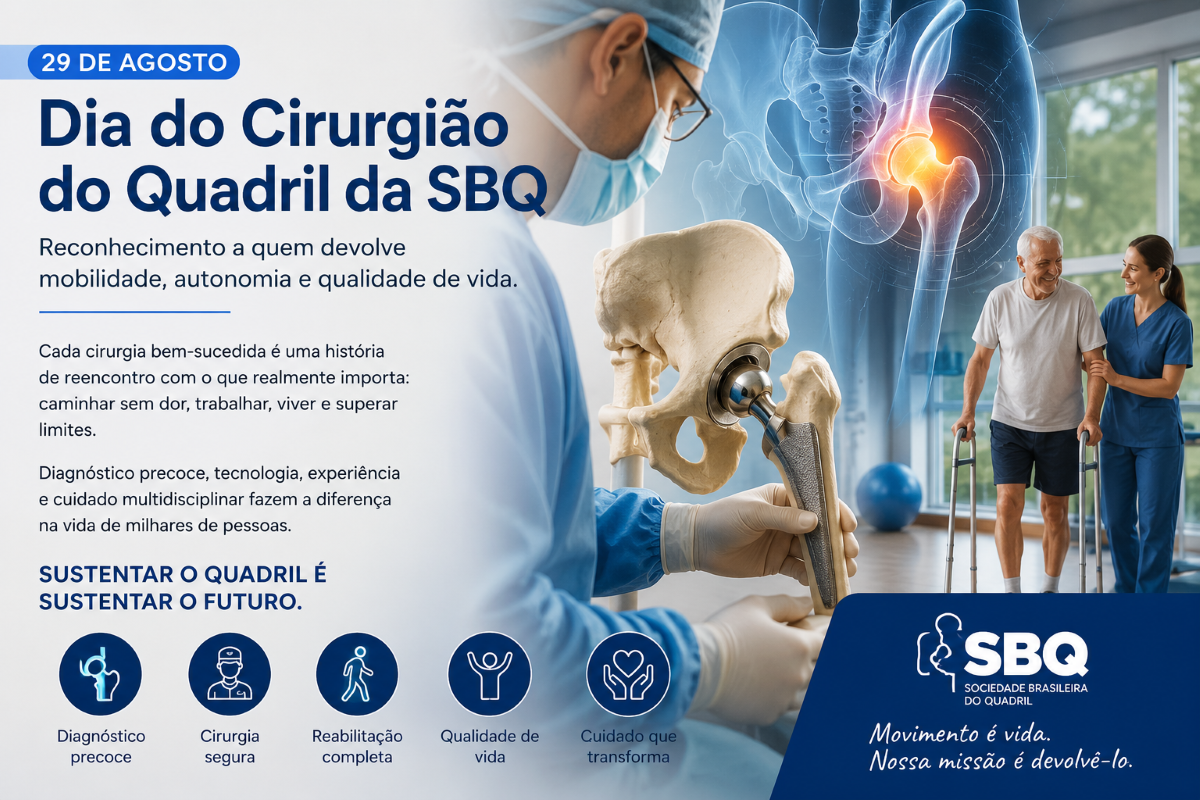 Saúde: Cirurgião do quadril: reconhecimento e cuidado