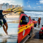 Tragédia: Corpo de kitesurfista é encontrado em São Luís