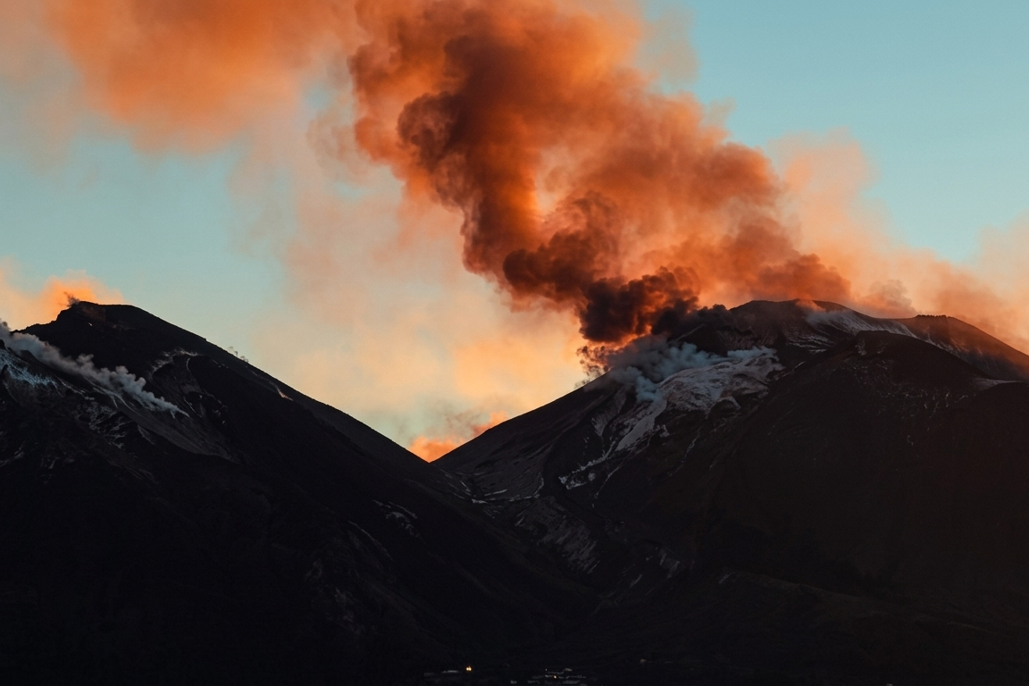 Aeroporto na Itália fecha após atividade do Etna