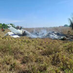 Avião de pequeno porte cai em MT e deixa três mortos