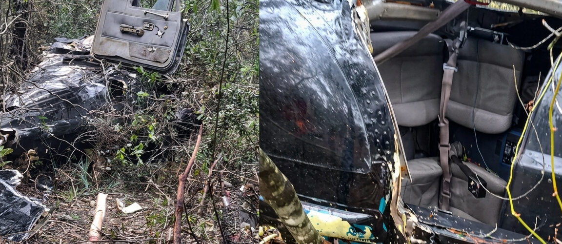 Encontrados destroços de helicóptero com cantor Rick