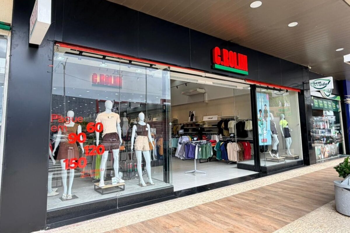 Moda: C.Rolim reinaugura loja no Pátio Água Fria