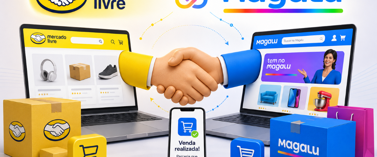 Negócios: Magalu levará 27 mil produtos ao Mercado Livre