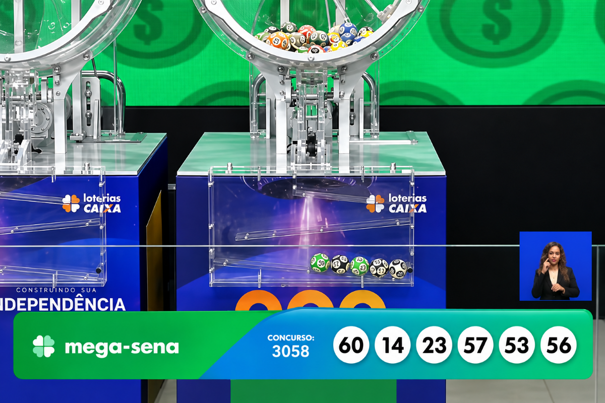 Loteria: Mega-Sena sorteia prêmio de R$ 92,4 mi