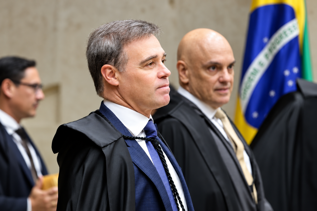 Justiça: STF tem 4 a 3 para separar casos na Corte Ministros discutem se análises sobre Alexandre de Moraes e André Mendonça devem ocorrer de forma conjunta ou separada