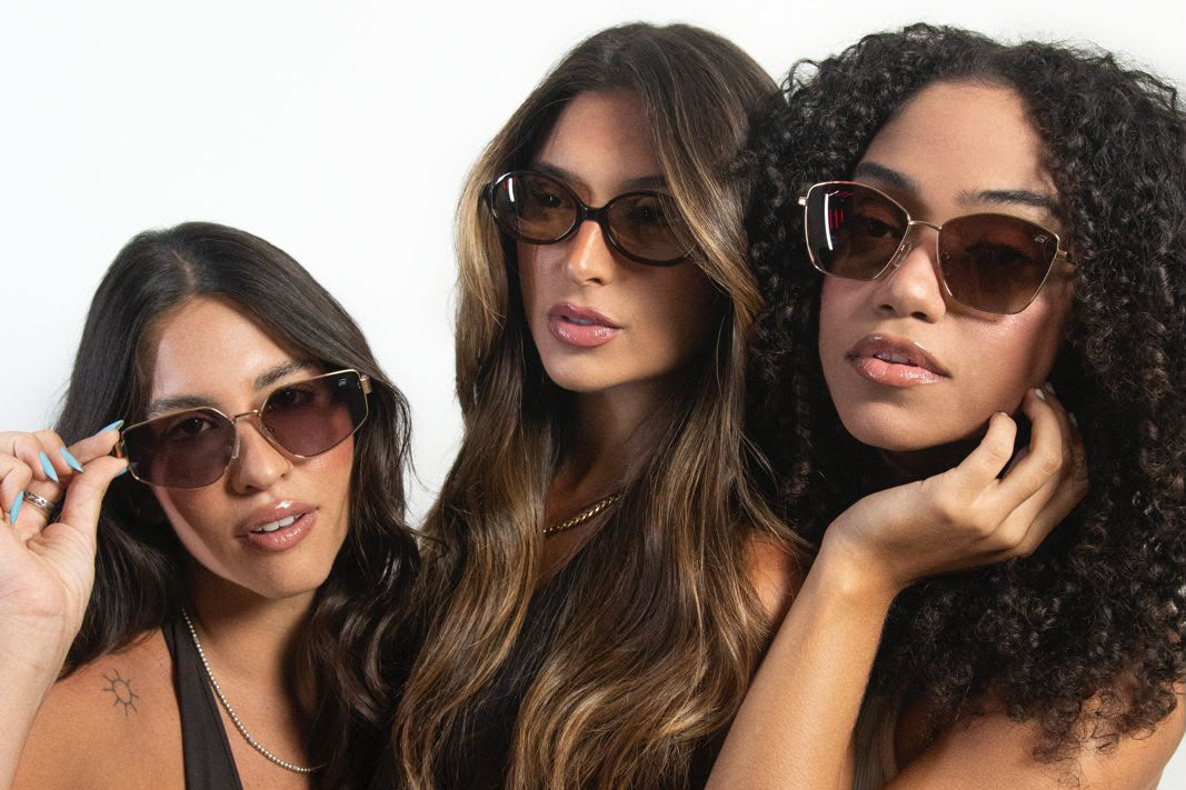 Óculos oversized e lentes coloridas são tendência em 2026 2027