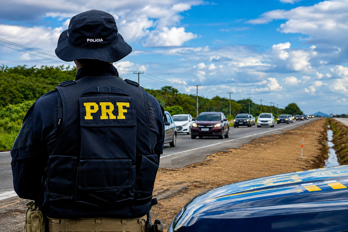 PRF reforça fiscalização nas rodovias federais do Ceará durante a Operação Independência 2026