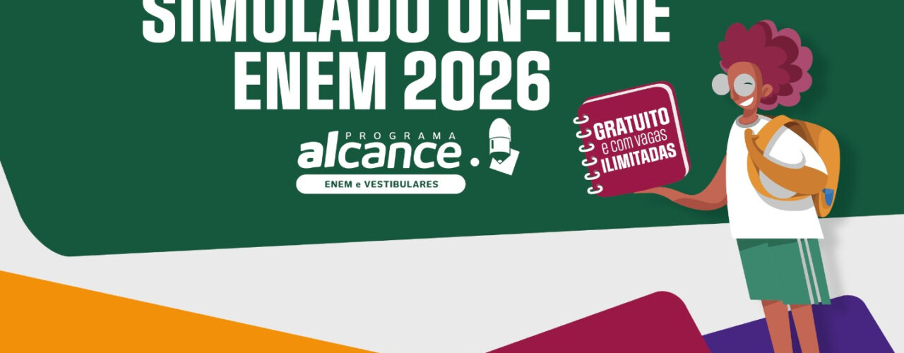 Programa Alcance promove simulado on-line do Enem