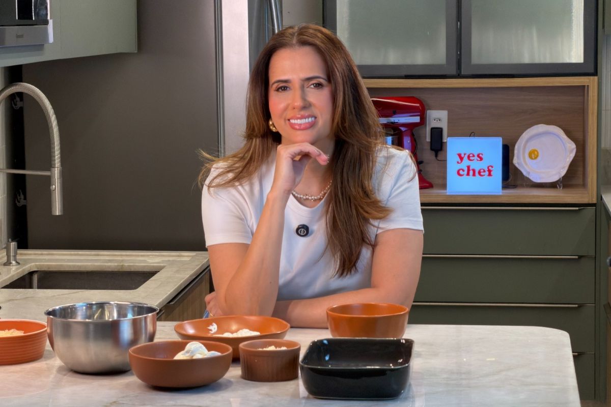 Gastronomia: Nara Bastos ensina receitas nas redes sociais