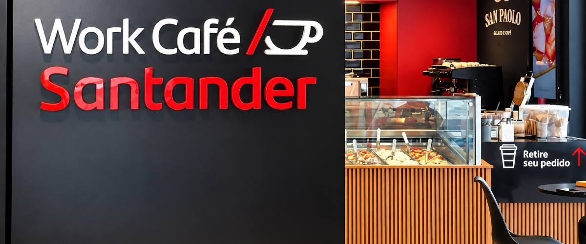 Solidariedade: Santander WorkCafé transforma café em doação