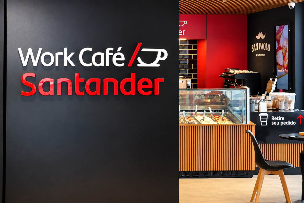 Solidariedade: Santander WorkCafé transforma café em doação