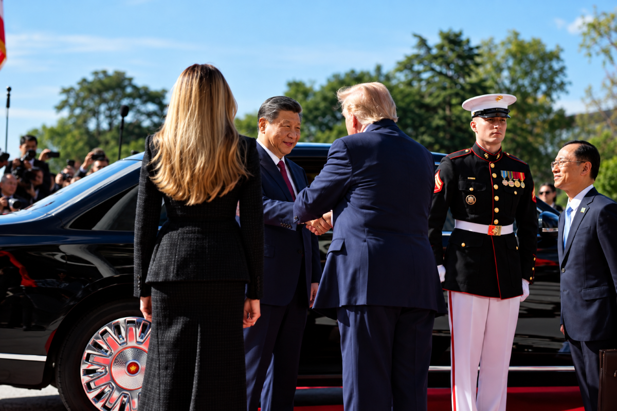 Diplomacia: Trump e Xi se reúnem na Casa Branca