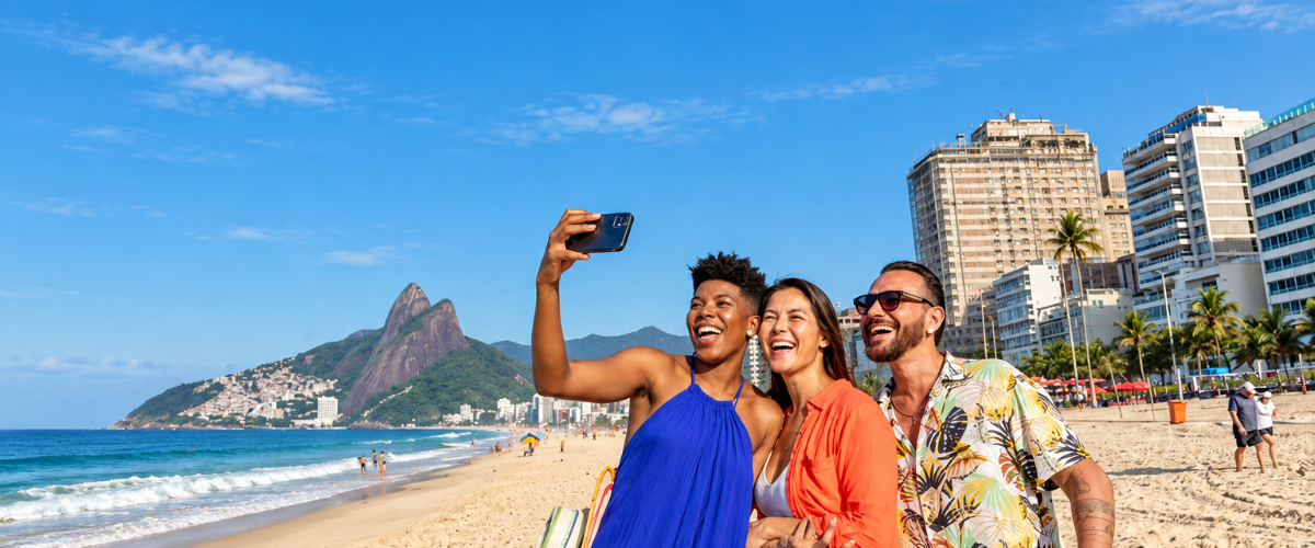 Turismo: Turismo internacional movimenta US$ 7,4 bi
