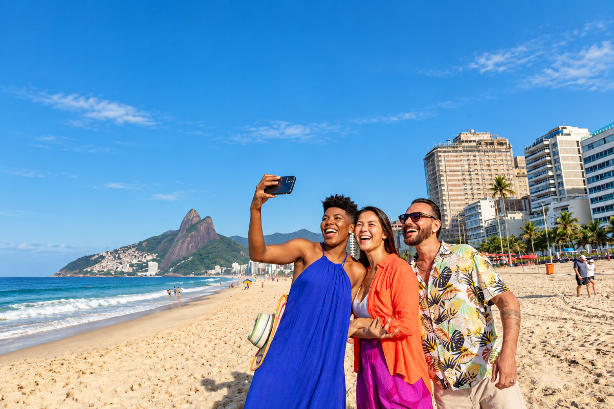 Turismo: Turismo internacional movimenta US$ 7,4 bi