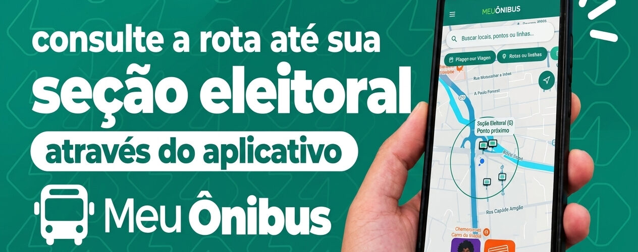 Aplicativo mostra rotas para locais de votação em Fortaleza