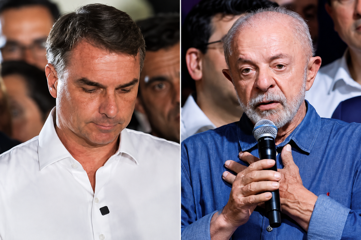 Política: Lula chama saída de Flávio de vergonhosa