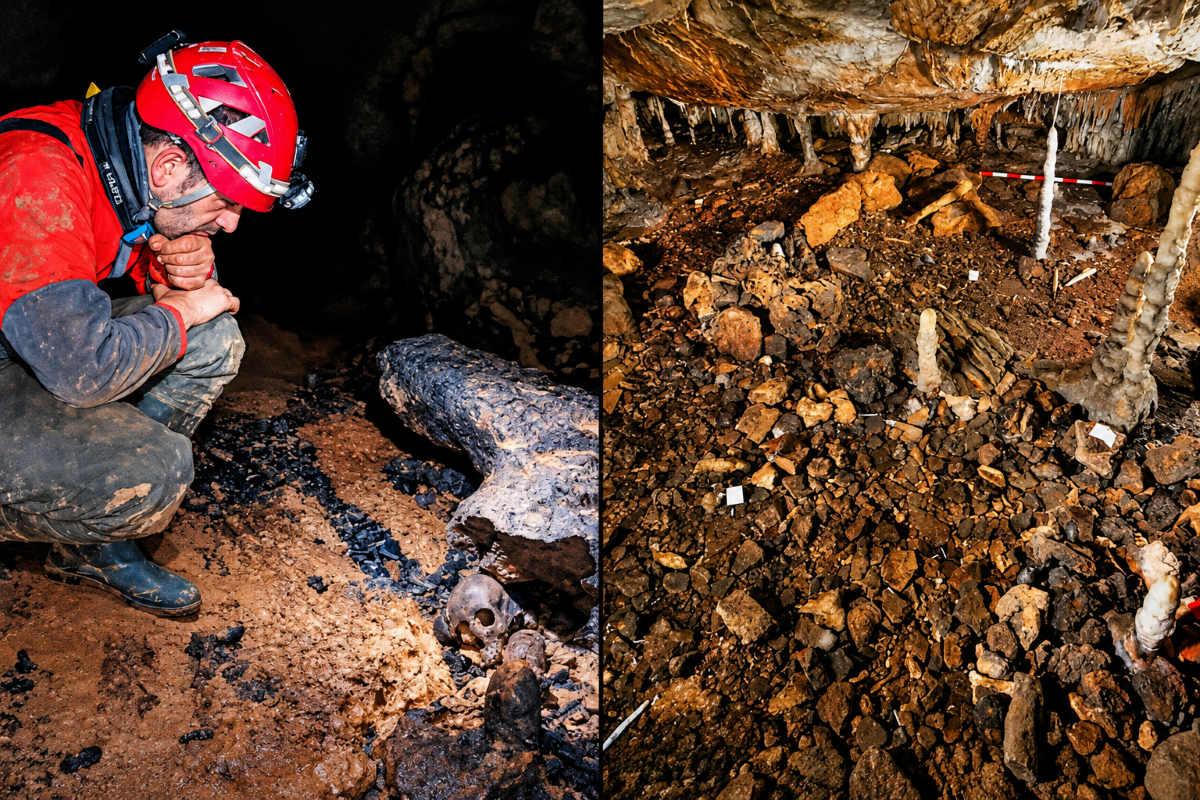 Arqueologia: Caverna revela casa de 16 mil anos na Espanha