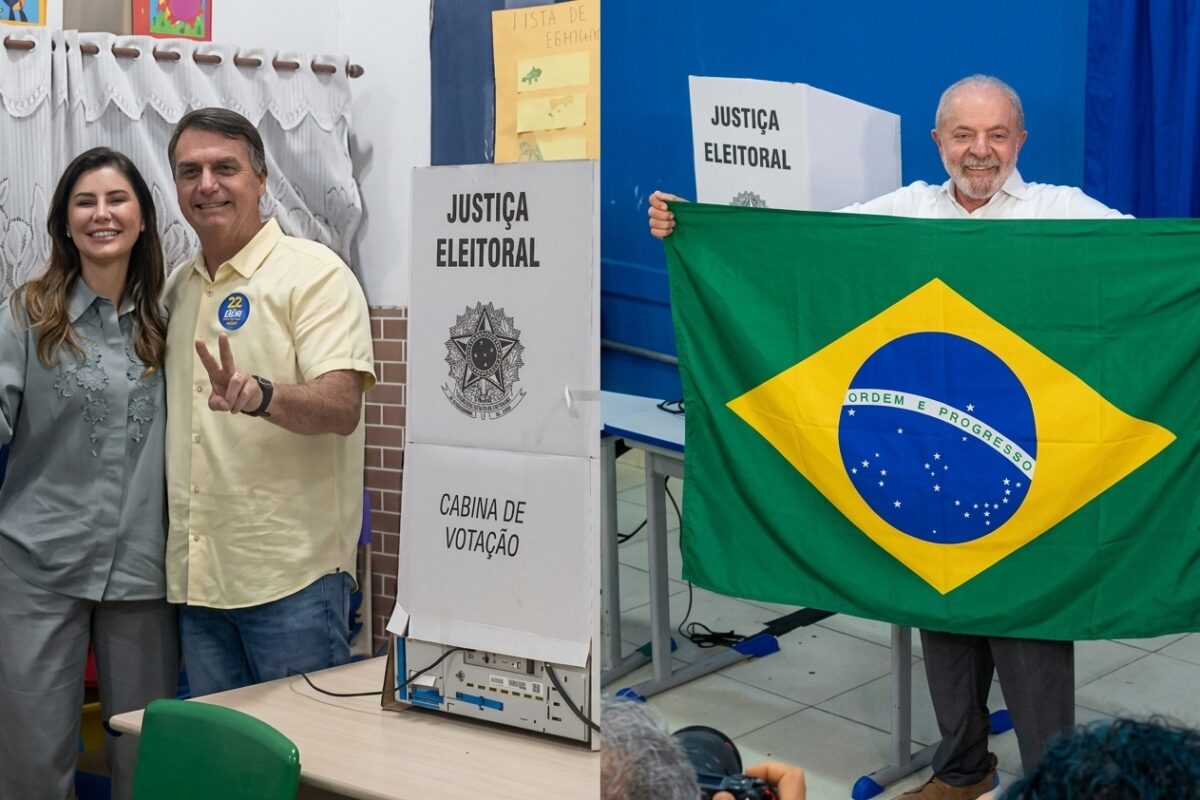 Flávio Bolsonaro e Lula votam no 2º turno de 2026