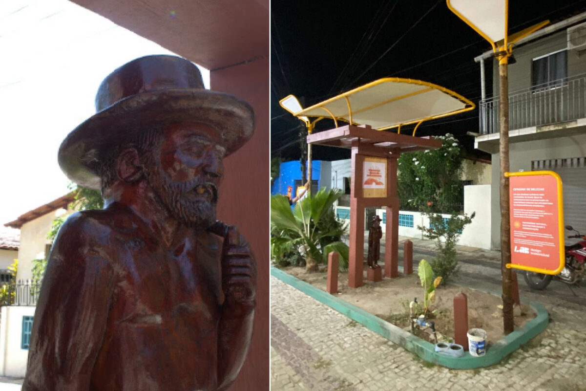 Jijoca ganha mobiliários urbanos com arte e memória local