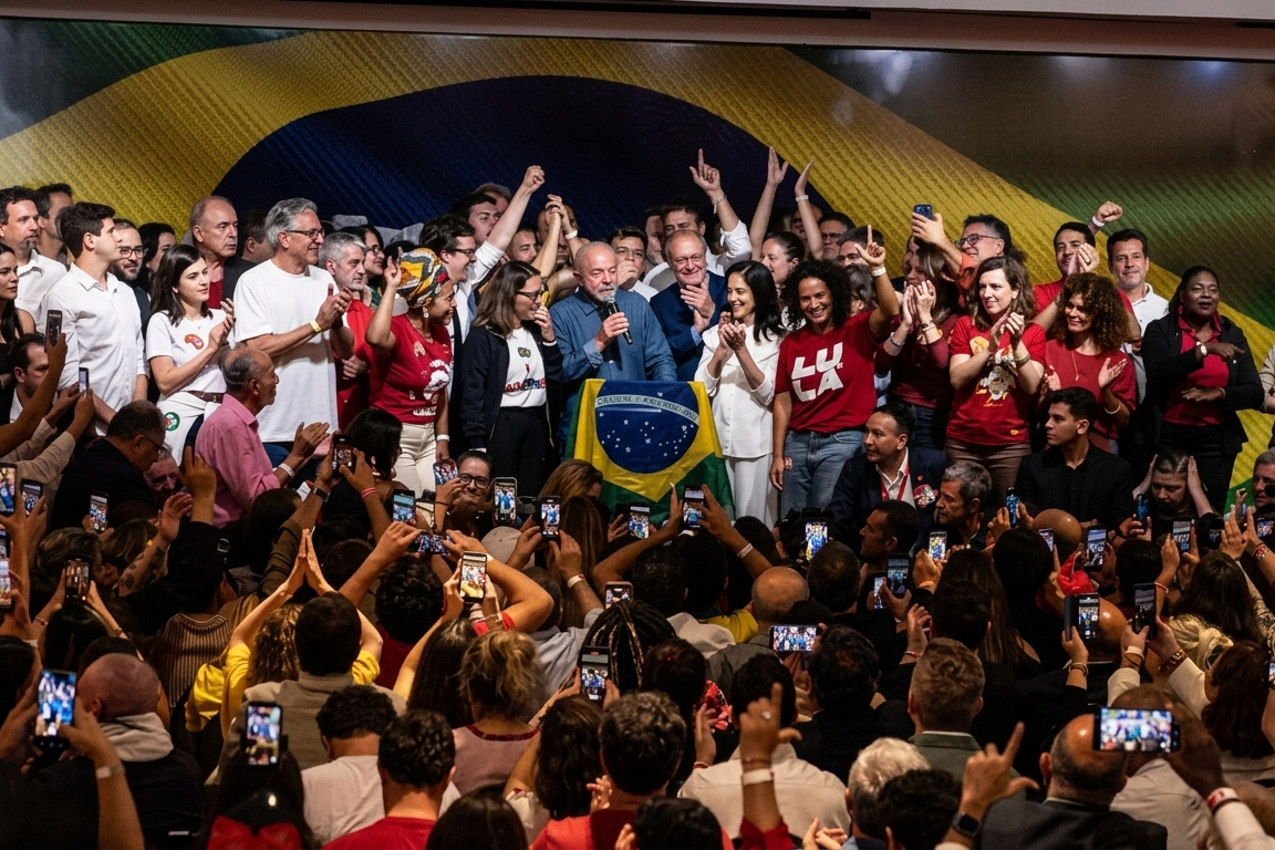 Lula vira em 211 cidades e bate recorde de votos
