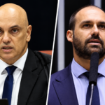 Justiça: Moraes manda prender Eduardo Bolsonaro